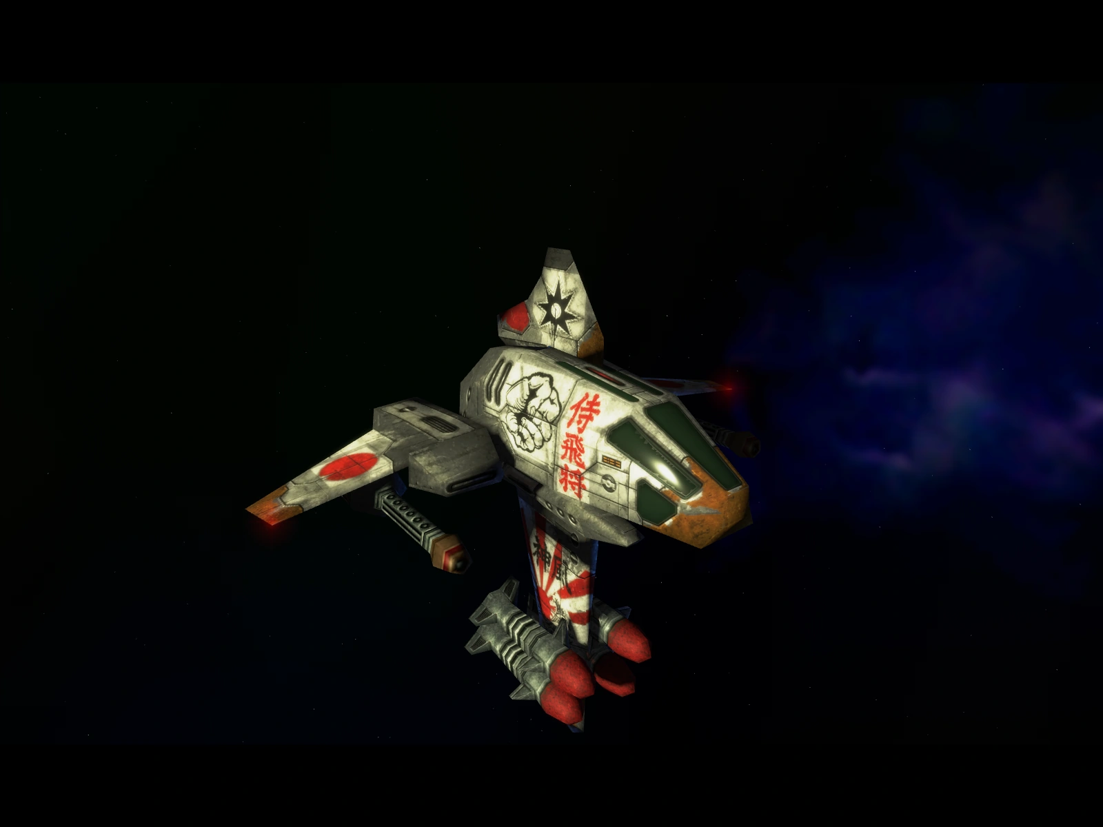 Sai - Worn Paint in OpenReliant